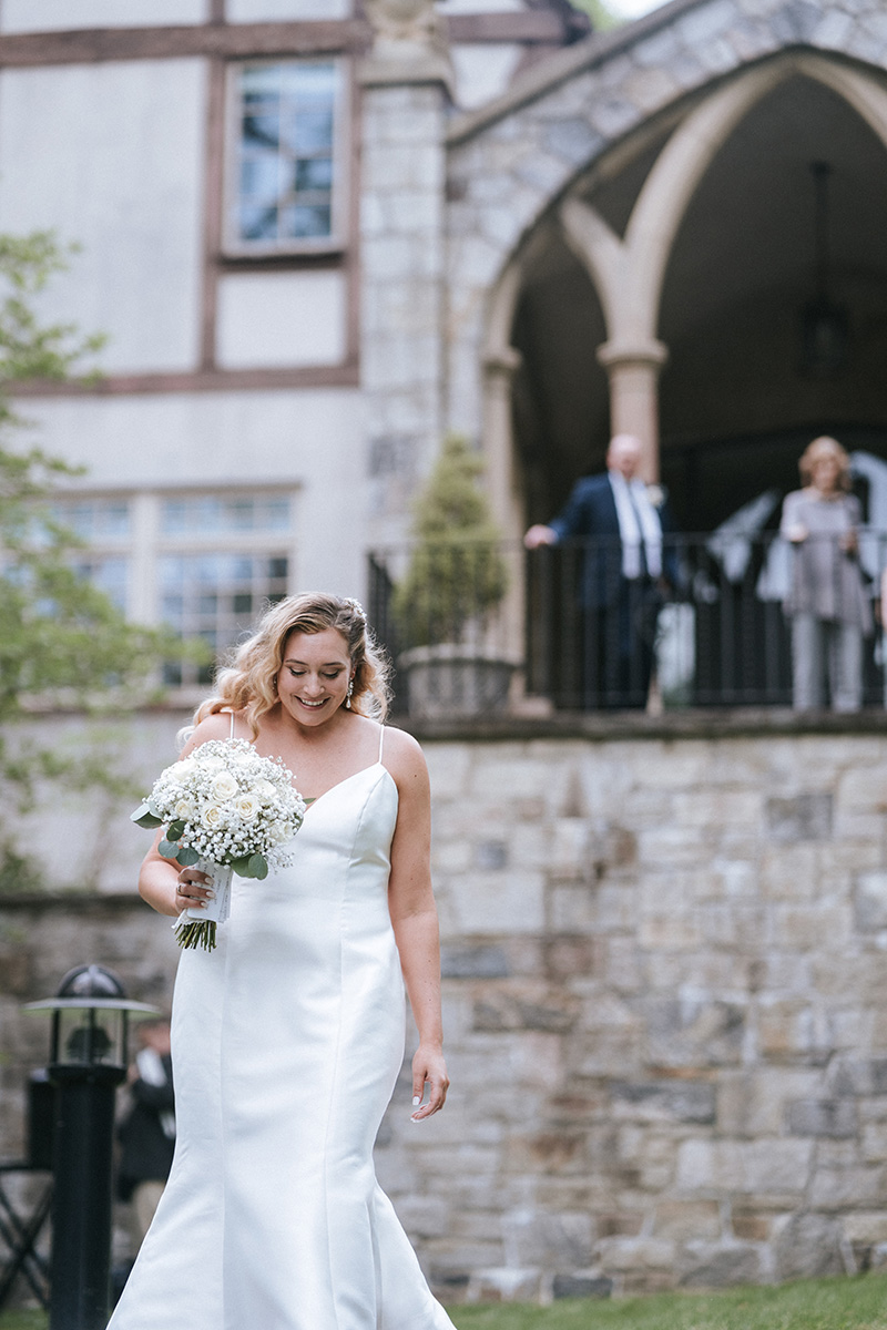 Italian Garden ceremony wide view