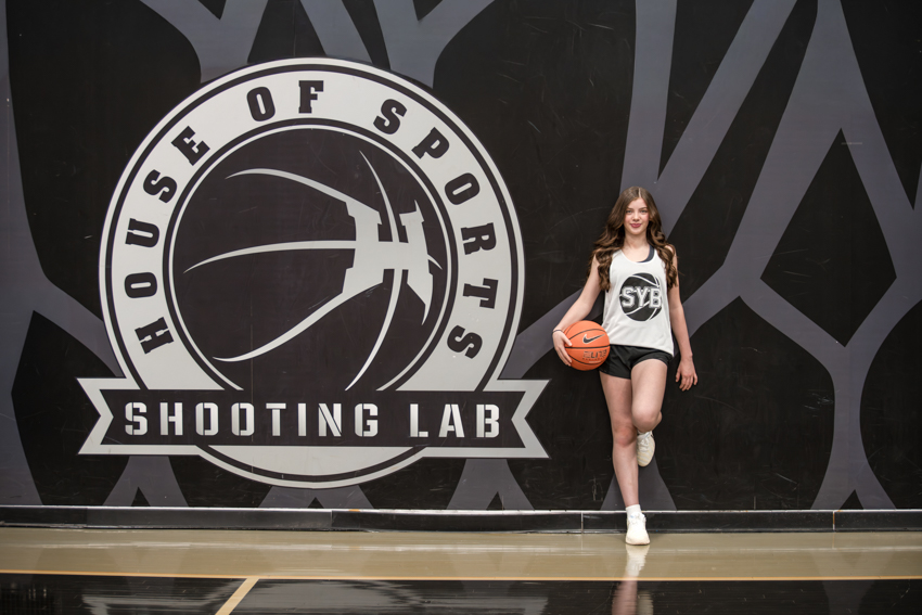 Jordyn at House of Sports in New York