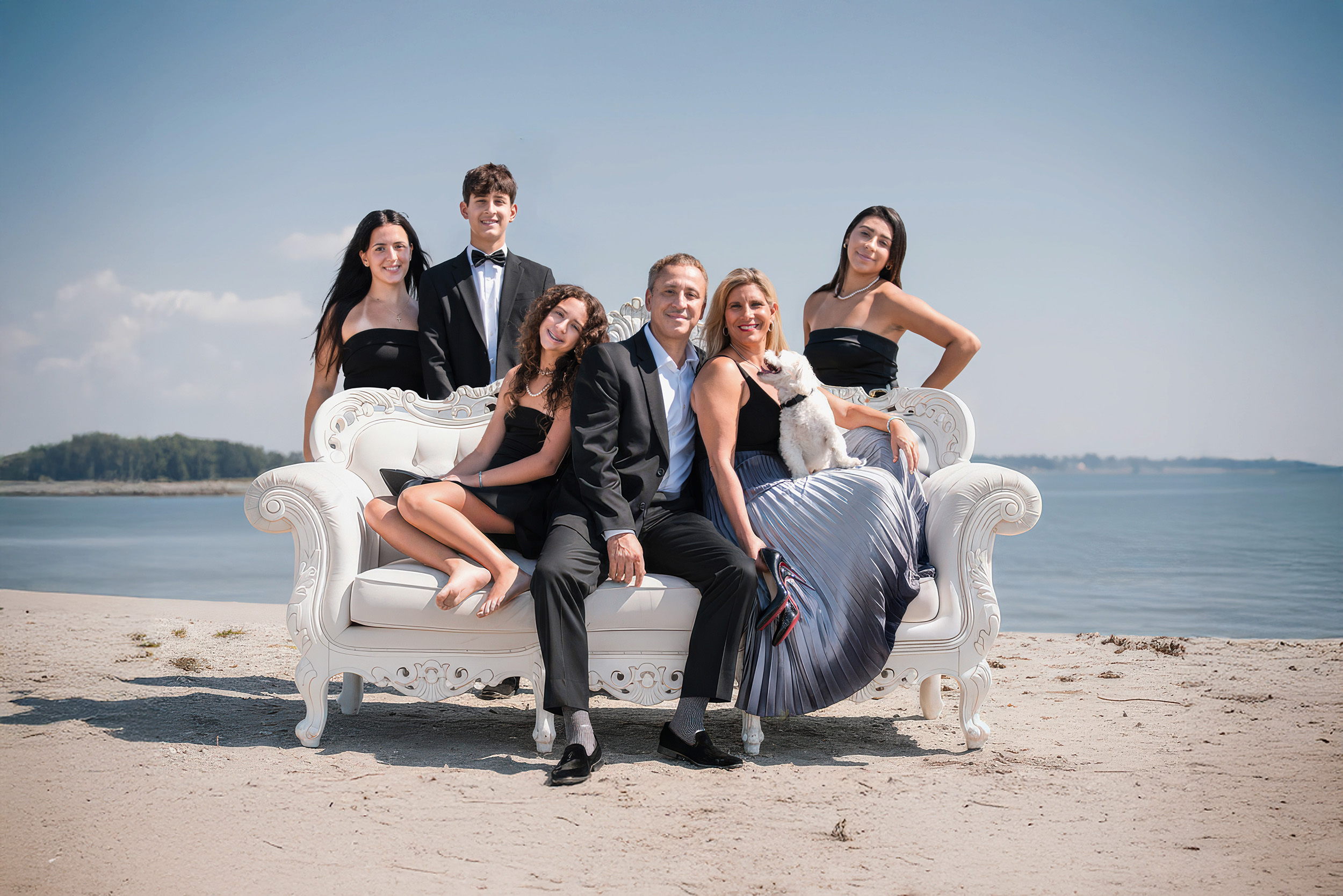 The Glekas family portrait session